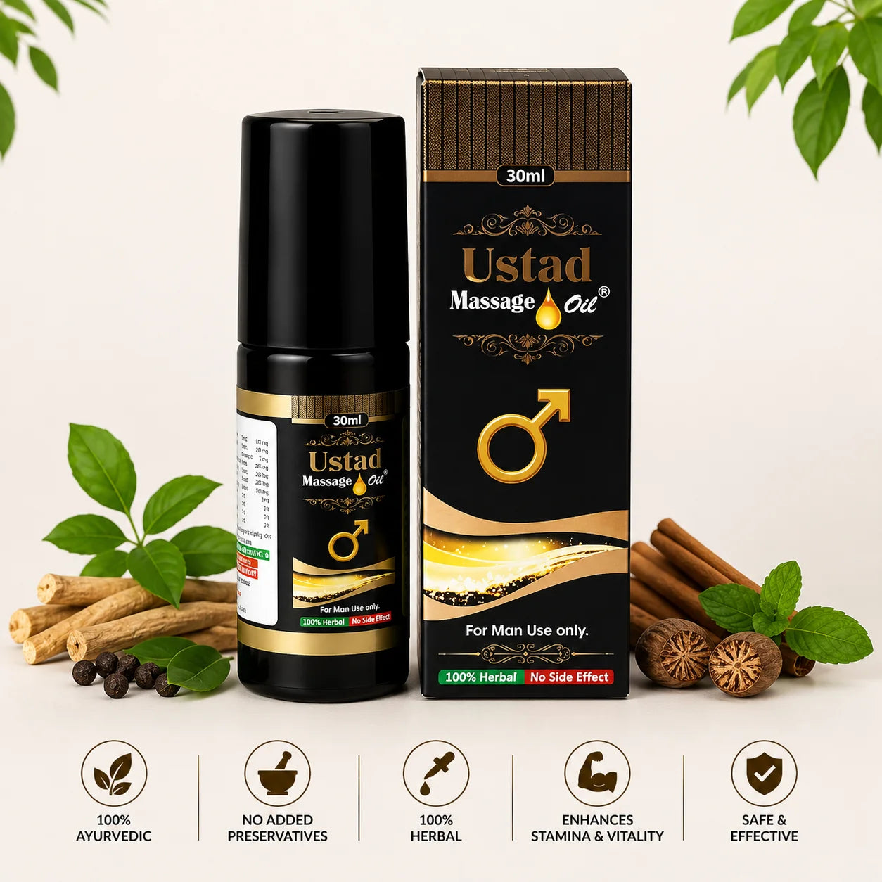 Ustad Massage Oil